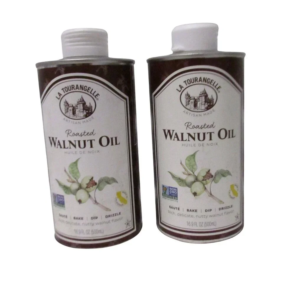 LA TOURANGELLE Roasted Walnut Oil 16.9 fl oz. Quantity 2 READ